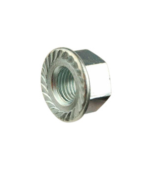 ECROU ROUE VELO A EMBASE CRANTEE D 10X100  (BOITE DE 100)
