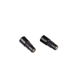 PROLONGATEUR/ADAPTATEUR DE VALVE SCHRADER OPTIMIZ 26MM PLASTIQUE NOIR (X2)