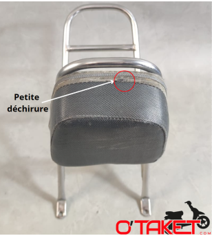 Porte-bagage/Dosseret passager ZNEN rétro roller Accueil sur le site du spécialiste des deux roues O-TAKET.COM