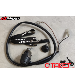 Coupe-circuit aimanté MOST capuchon noir Accueil sur le site du spécialiste des deux roues O-TAKET.COM