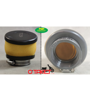 Filtre à air TOP PERFORANCES Ø49 jaune Accueil sur le site du spécialiste des deux roues O-TAKET.COM