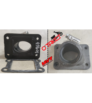 Pipe d'admission MVT Racing AM6 Minarelli (gros carburateur) sortie ronde Accueil sur le site du spécialiste des deux roues O...