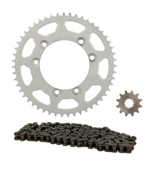 KIT CHAINE TEKNIX ADAPT. BETA 50 RR 02- 05 420 12X51 (DEMULT. ORIGINE) D100/4 FIX - 134 M