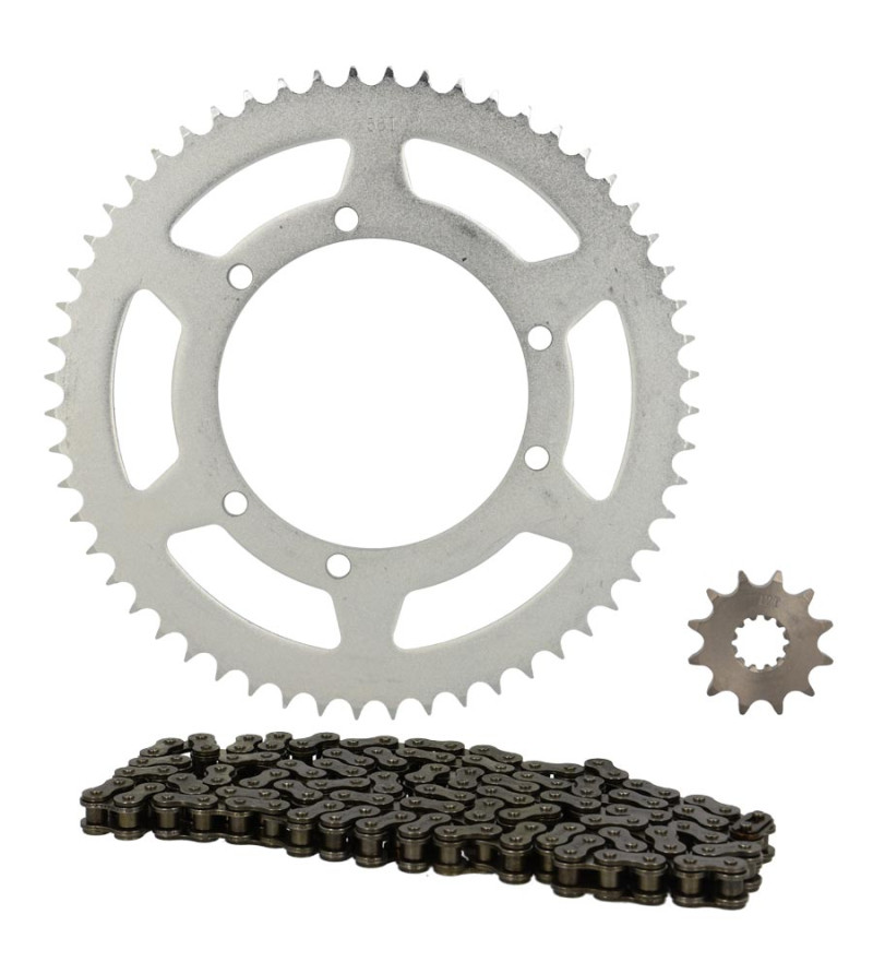 KIT CHAINE TEKNIX ADAPT. SHERCO 50 ENDURO/SM 2003- 428 12X56 (DEMULT. ORIGINE)