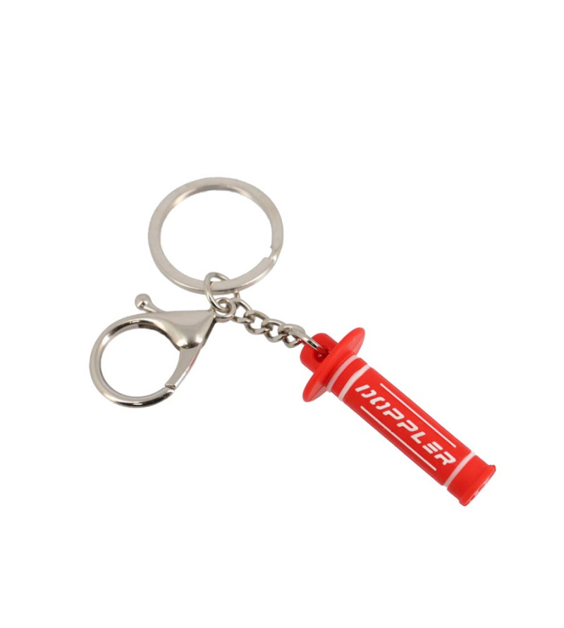PORTE CLES POIGNEE DOPPLER 3D  - ROUGE