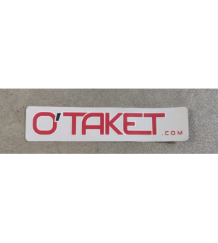 Autocollant O'TAKET.com (fond transparent) Accueil sur le site du spécialiste des deux roues O-TAKET.COM