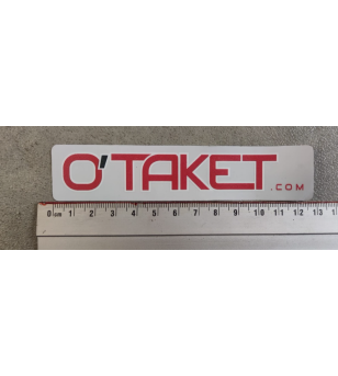 Autocollant O'TAKET.com (fond transparent) Accueil sur le site du spécialiste des deux roues O-TAKET.COM