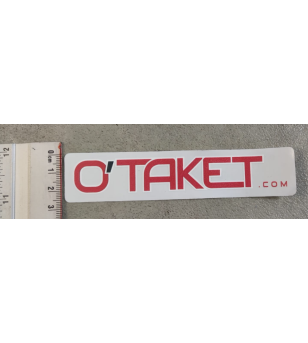 Autocollant O'TAKET.com (fond transparent)