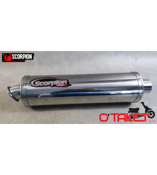 Silencieux d'échappement Inox SCORPION (SCDB-RS E4 2035 02/05) Accueil sur le site du spécialiste des deux roues O-TAKET.COM