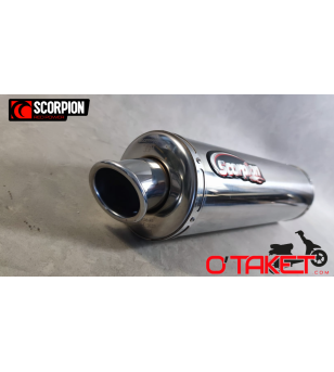 Silencieux d'échappement Inox SCORPION (SCDB-RS E4 2035 02/05) Accueil sur le site du spécialiste des deux roues O-TAKET.COM