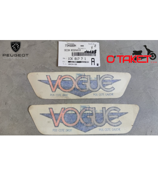 Autocollants/Stickers de réservoir 103 Vogue origine PEUGEOT Accueil sur le site du spécialiste des deux roues O-TAKET.COM