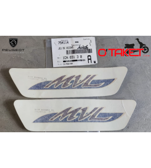 Autocollants/Stickers de réservoir 103 MVL origine PEUGEOT Accueil sur le site du spécialiste des deux roues O-TAKET.COM