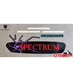Autocollant/Sticker de réservoir 103 Spectrum origine PEUGEOT Accueil sur le site du spécialiste des deux roues O-TAKET.COM