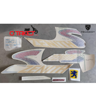 Autocollants/Stickers Zenith origine PEUGEOT Accueil sur le site du spécialiste des deux roues O-TAKET.COM