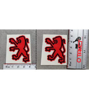 Autocollants/Stickers "LION" adaptable PEUGEOT