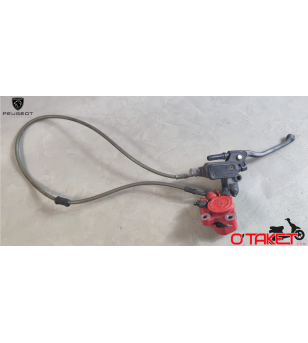 Maître cylindre + étrier de frein avant "AJP" Squab origine PEUGEOT Accueil sur le site du spécialiste des deux roues O-TAKET...