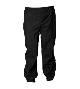 PANTALON PLUIE TRENDY NOIR L - SUPER COMPACTABLE AVEC HOUSSE TRANSPORT