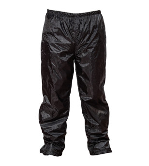 PANTALON PLUIE TRENDY AVEC DOUBLURE THERMIQUE NOIR L