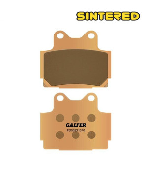 PLAQUETTE FREIN 117 GALFER FD069G1370 YAMAHA FZ / TDR / TZR / XJ / FAZER  (PR)