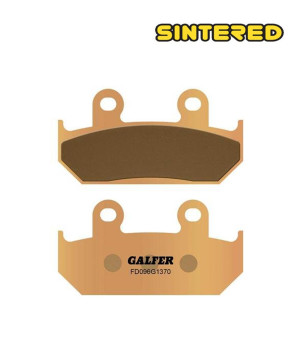 PLAQUETTE FREIN 126 GALFER FD096G1370 CAGIVA / HONDA (PR)