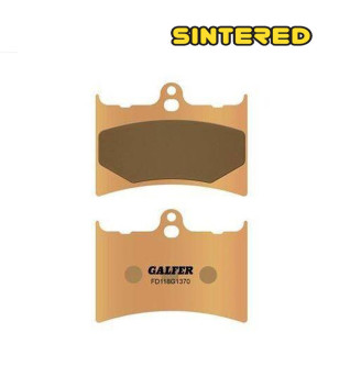 PLAQUETTE FREIN 93 GALFER FD118G1370 APRILIA / GILERA / PIAGGIO (PR)