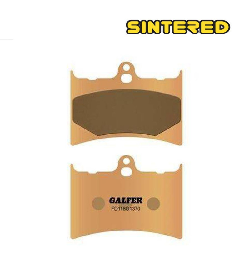 PLAQUETTE FREIN 93 GALFER FD118G1370 APRILIA / GILERA / PIAGGIO (PR)