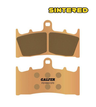 PLAQUETTE FREIN 142 GALFER FD156G1370 KAWASAKI ZRX / ZX / SUZUKI GSX /GSXR/ TL / VZ (PR)