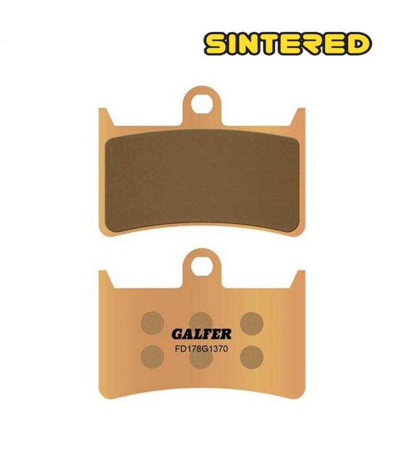 PLAQUETTE FREIN 20 GALFER FD178G1370 YAMAHA FJR / FZ / MT / XJR / XP /YZF-R (PR)
