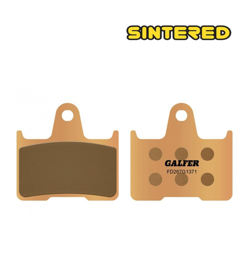 PLAQUETTE FREIN 163 GALFER FD267G1371 HONDA / SUZUKI / KAWASAKI / HD (PR)