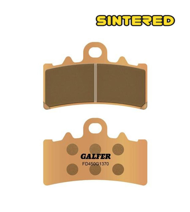 PLAQUETTE FREIN 186 GALFER FD450G1370 APRILIA / BMW / FANTIC / HVA / KTM / TRIUMPH (PR)