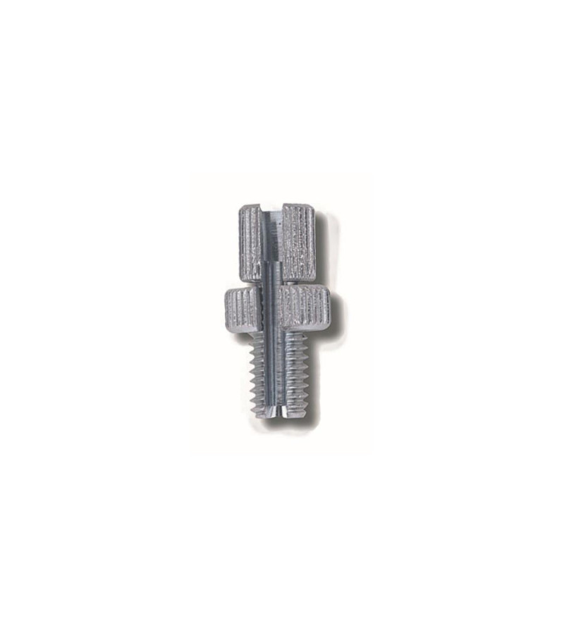 VIS CREUSE POIGNEE M8 FENDUE POUR GAINE  7MM EMBRAYAGE / FREIN (X1)