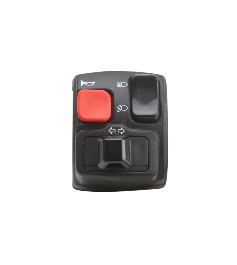 COMMODO / COMMUTATEUR GAUCHE DOMINOUNIVERSEL NOIR TYPE 2B