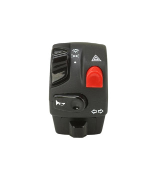 COMMODO / COMMUTATEUR GAUCHE DOMINOUNIVERSEL NOIR TYPE 9A