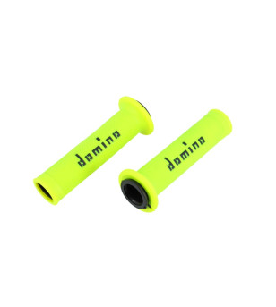 REVETEMENT / POIGNEE DOMINO A010 JAUNE FLUO/NOIR (PR) 120MM