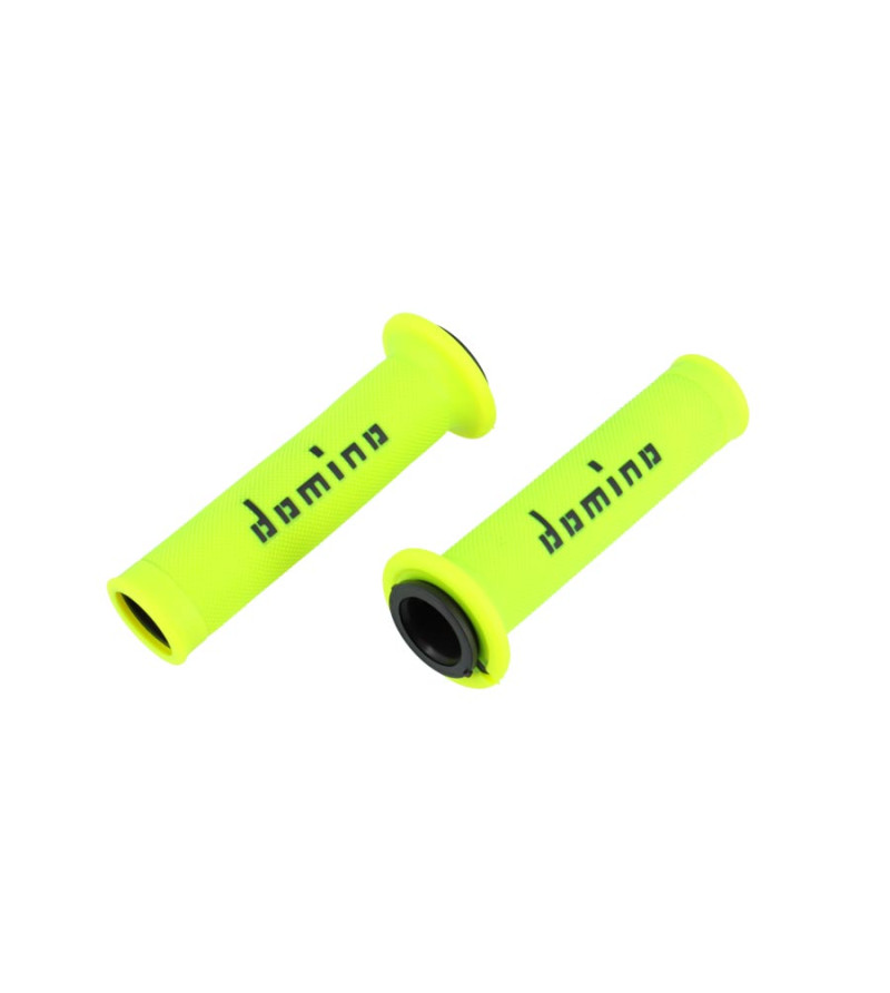 REVETEMENT / POIGNEE DOMINO A010 JAUNE FLUO/NOIR (PR) 120MM