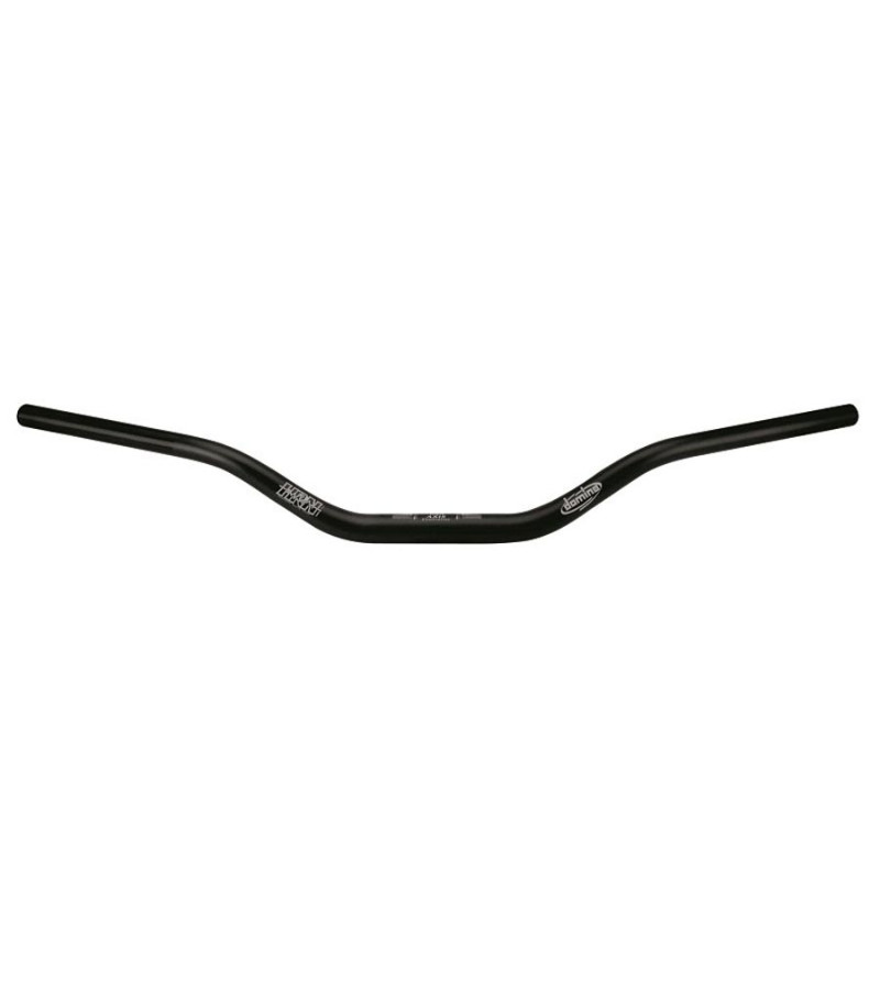 GUIDON DOMINO ALUMINIUM HRN PLI HAUT NOIR D28,5 (L800-H118)