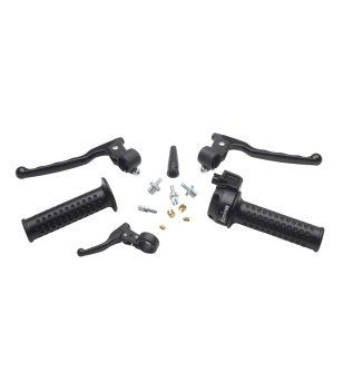 KIT LEVIER / POIGNEE / DECOMPRESSEUR / STARTER CYCLO DOMINO LEVIERS COMPACT