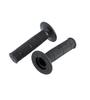 REVETEMENT / POIGNEE DOMINO CROSS/ENDURO NOIR (PR) 120MM