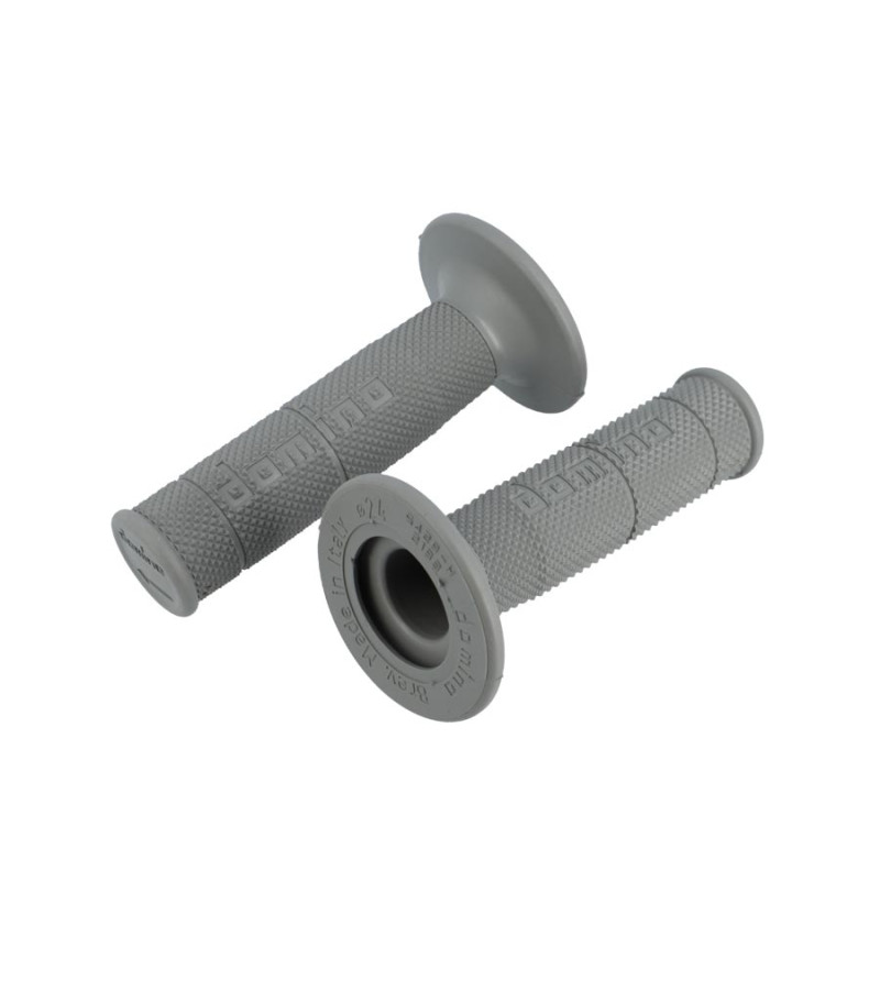 REVETEMENT / POIGNEE DOMINO CROSS/ENDURO GRIS (PR) 120MM