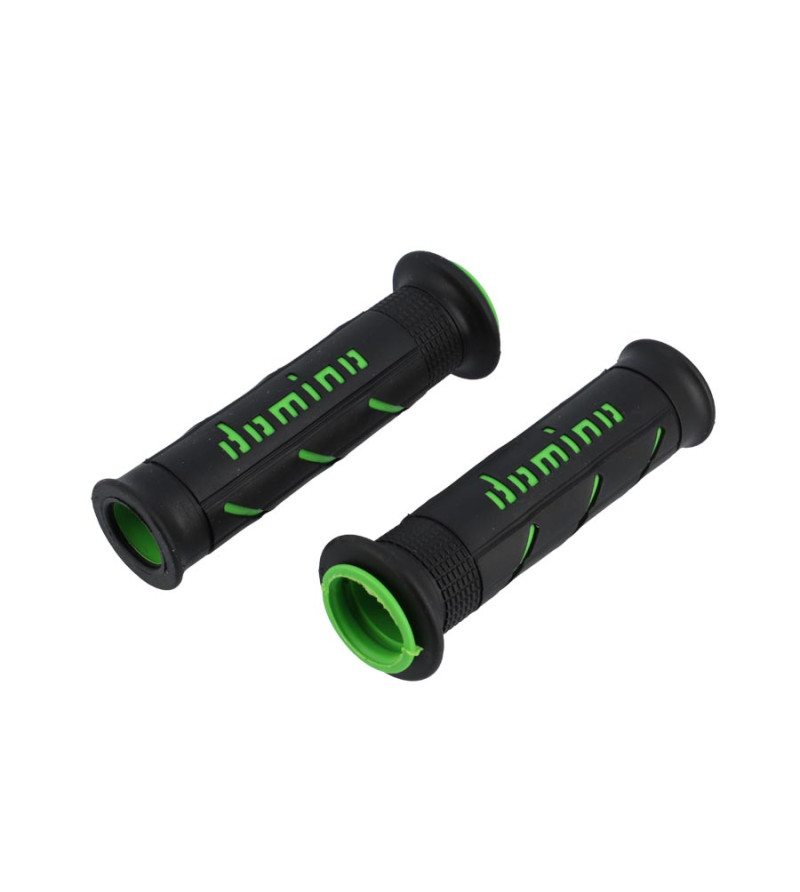REVETEMENT / POIGNEE DOMINO A250 NOIR/VERT (PR) 120MM