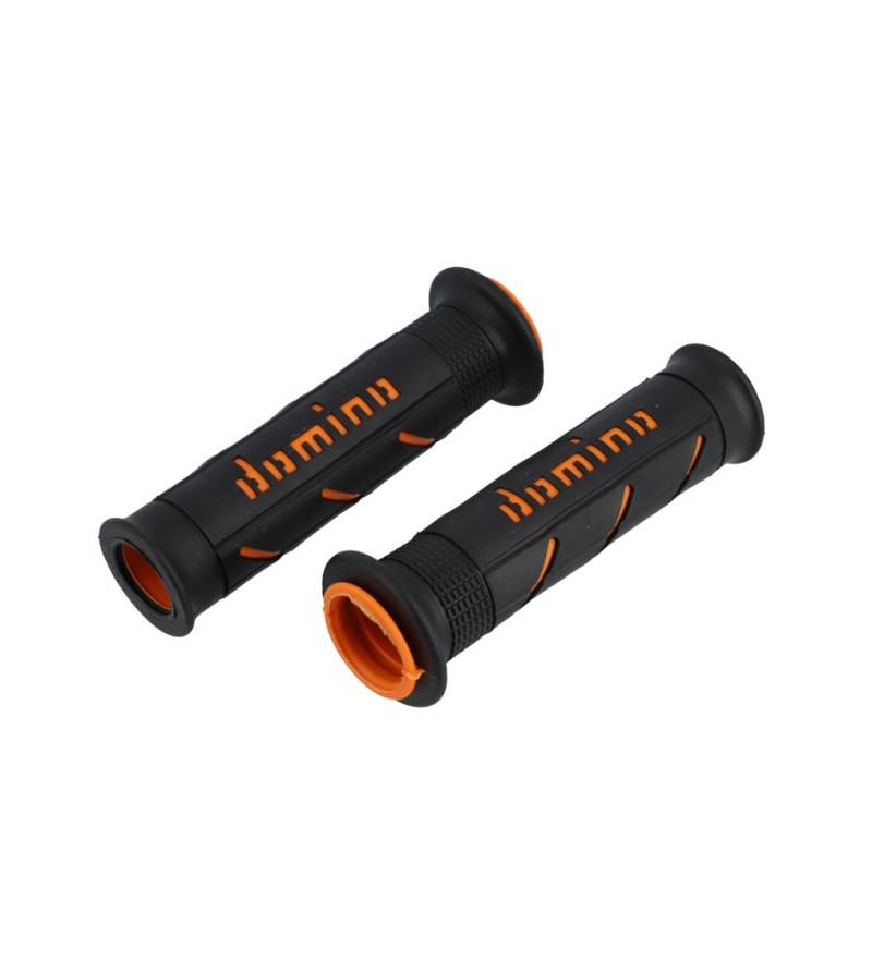 REVETEMENT / POIGNEE DOMINO A250 NOIR/ORANGE (PR) 120MM