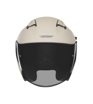 CASQUE JET DOUBLE ECRAN NOX N130 SABLE MAT T55-56 S - CE 22.06