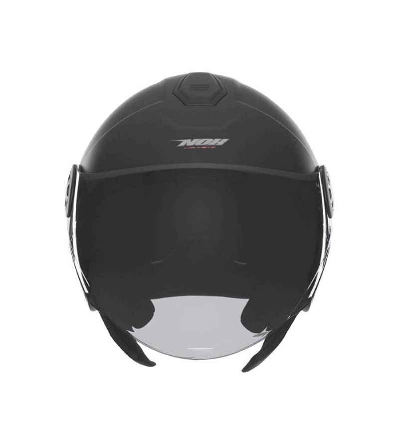 CASQUE JET DOUBLE ECRAN NOX N182 NOIR MAT T63-64 XXL - CE 22.06
