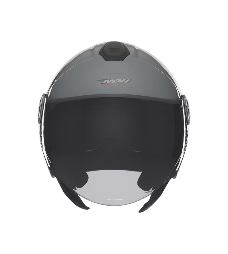 CASQUE JET DOUBLE ECRAN NOX N182 GRIS NARDO T59-60 L - CE 22.06