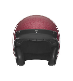 CASQUE JET NOX N243 PAILLETE ROSE T57-58 M - CE 22.06