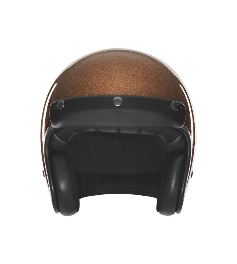 CASQUE JET NOX N243 PAILLETE CUIVRET55-56 S - CE 22.06