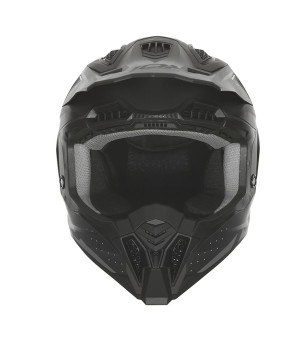 CASQUE CROSS NOX N634 GRADIANT NOIRMAT/ARGENT T55-56 S - CE 22.06