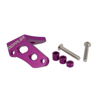 BUTEE BIELLETTE EMBRAYAGE ALU MECABOITE DOPPLER ADAPT. AM6 - VIOLET