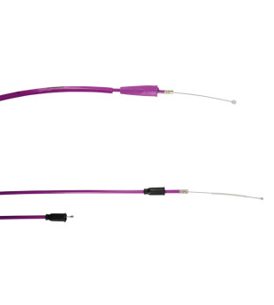 TRANSMISSION/CABLE GAZ MECABOITE DOPPLER TEFLON ADAPT. SHERCO SE-R/SM-R/HRD 2006- VIOLET