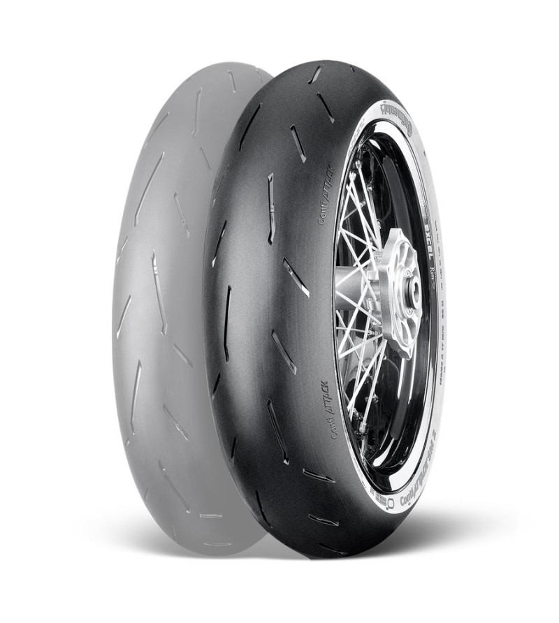 PNEU MOTO 17" 160/60 R 17 CONTINENTAL CONTIATTACK SM 2 M/C 69H TL